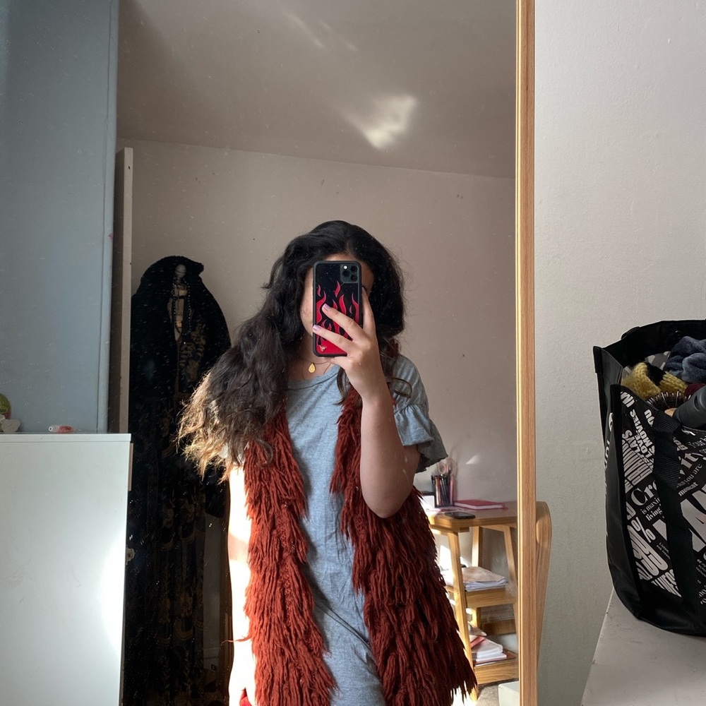 Zara Maroon Cardigan